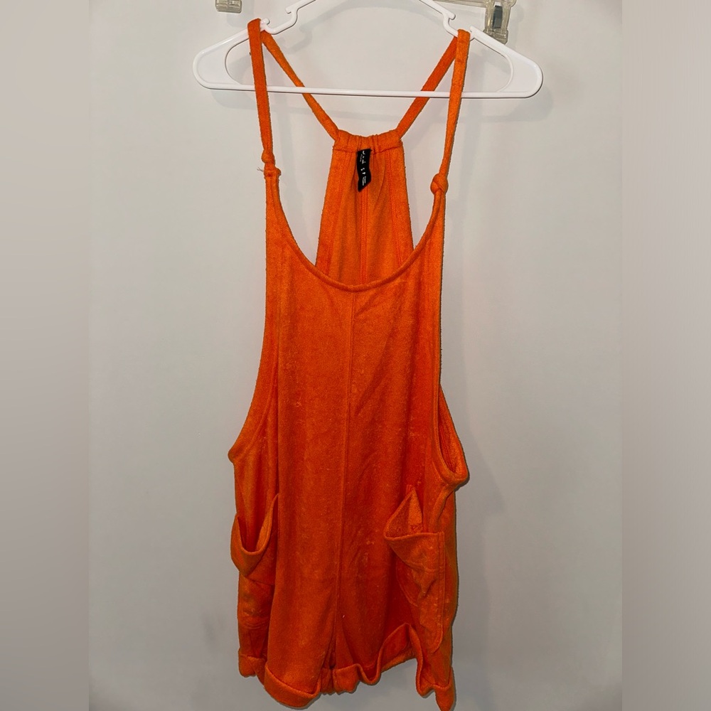 Urban Outfitters Terry cloth romper